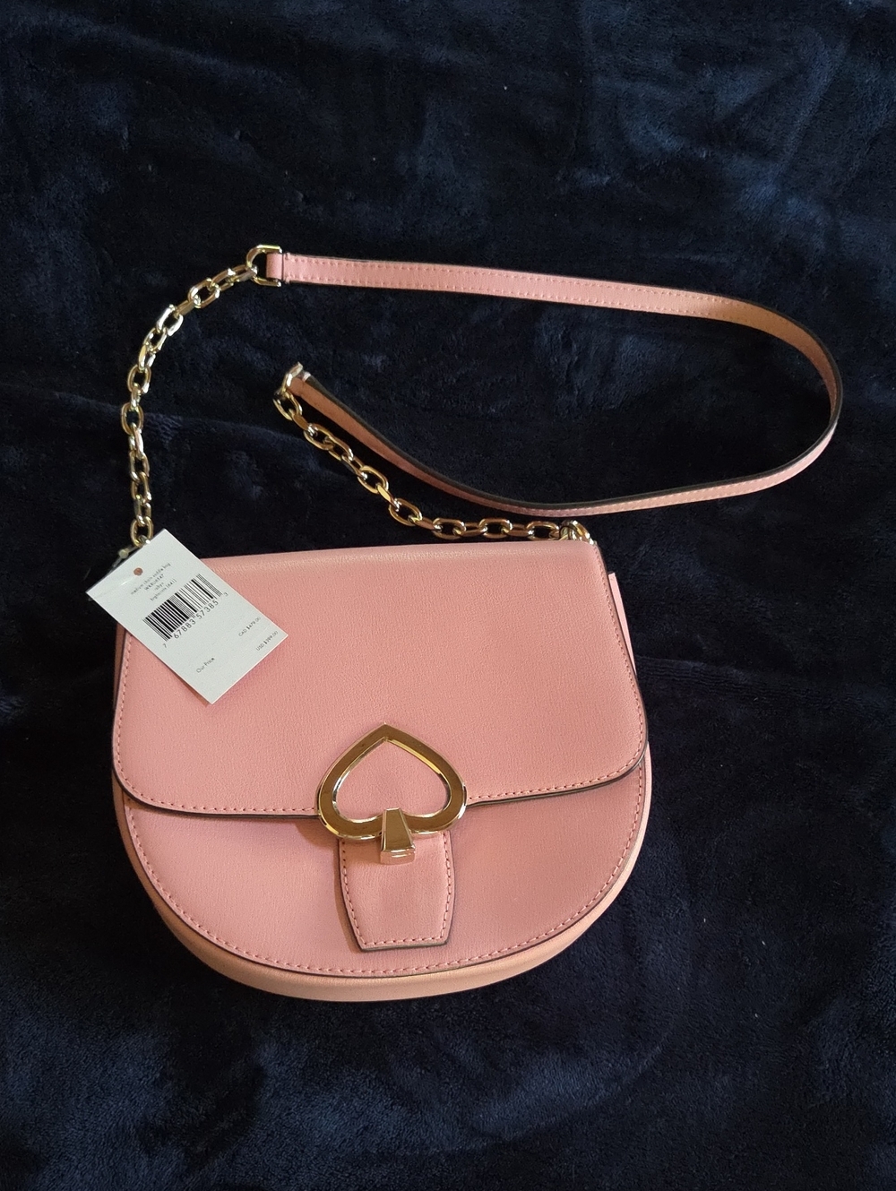 NWT Kate Spade Medium Chain Saddle Crossbody Bag - Picture 1 of 9